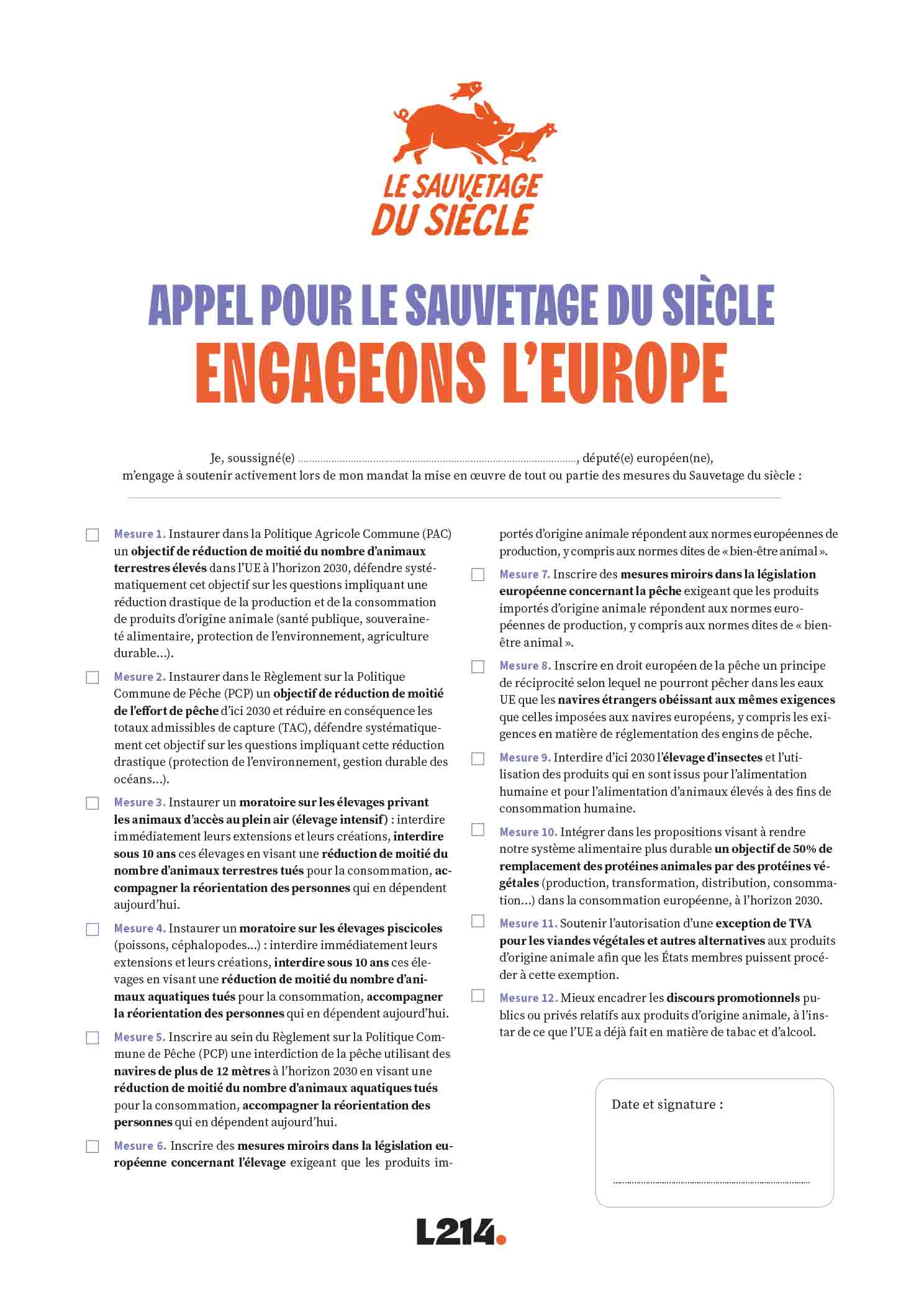 Aperçu de la charte, page 2