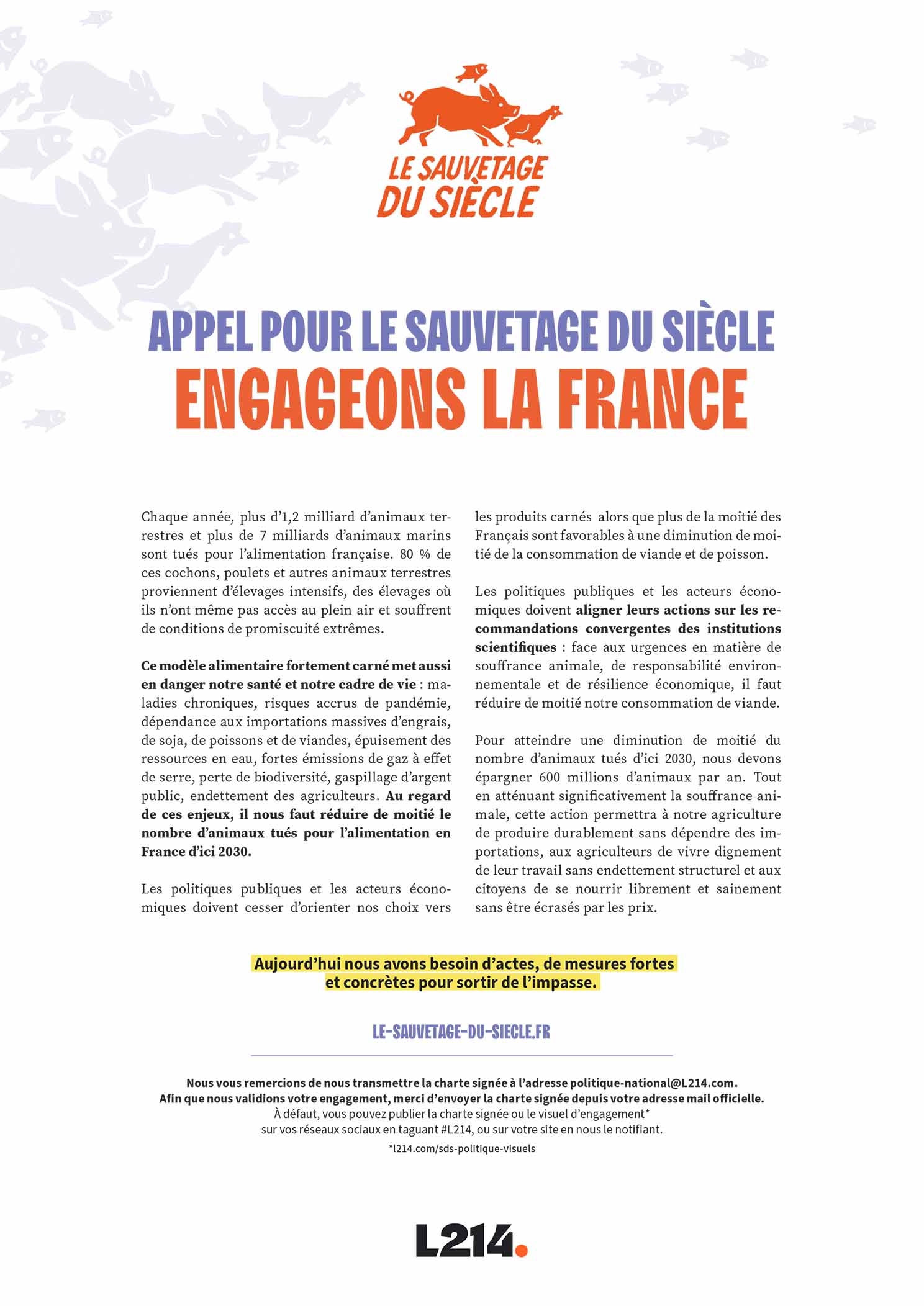 Aperçu de la charte, page 1