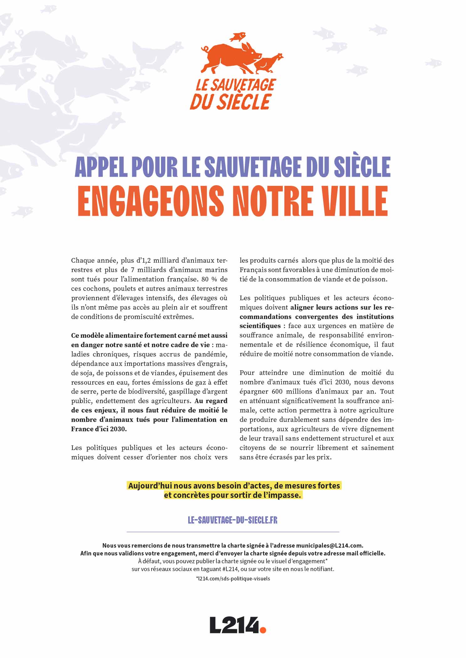 Aperçu de la charte, page 1